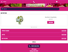 Tablet Screenshot of budsandblossomstoo.com